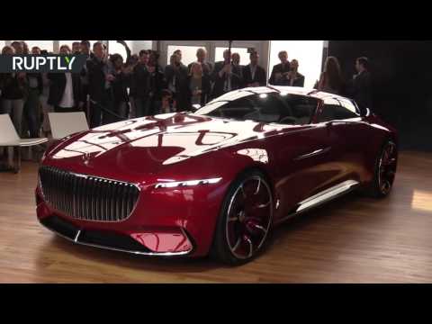 شاهد عرض سيارة 6 maybach vision الجديدة في كاليفورنيا