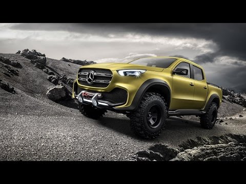 بالفيديو طرح سيارة مرسيدس الأفخم على الاطلاق xclass