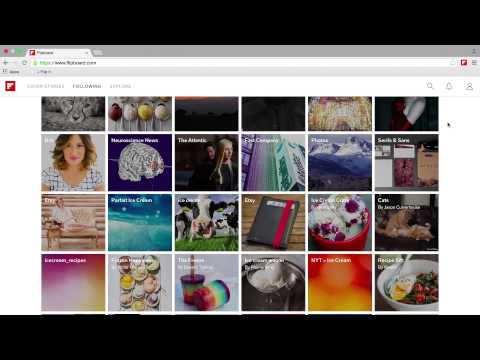 إطلاق خدمة قراءة الأخبار flipboard على الإنترنت