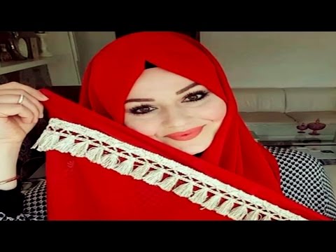 شاهد لفة حجاب تركية جديدة 