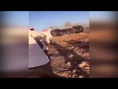 العناية الإلهية تنقذ شابا من حادث سير مروع