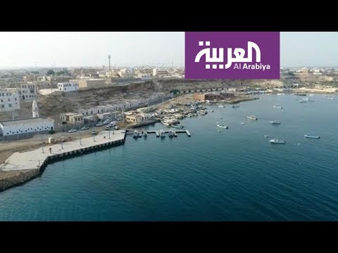 شاهد صور جوية لشواطئ مشروع البحر الأحمر في الوجه