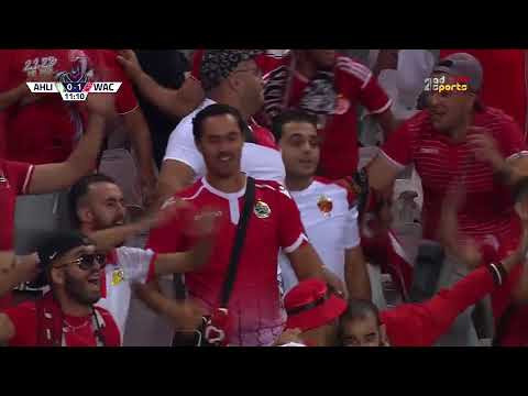 شاهد الهدف الأول للوداد في مرمى الأهلي طرابلس