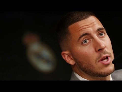 شاهد ريال مدريد يُقدِّم البلجيكي هازار لجماهير النادي الملكي