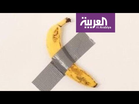 شاهد فنان يأكل لوحة ثمنها 120 ألف دولار