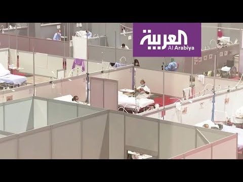 شاهد  وسط إجراءات استثنائية في لمواجهة الوباء المستجد