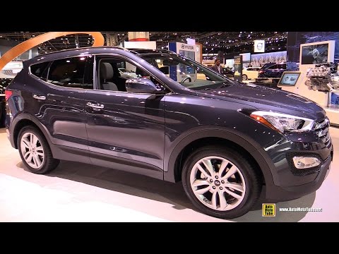 شاهد السيارة الكبيرة hyundai santa fe sport 