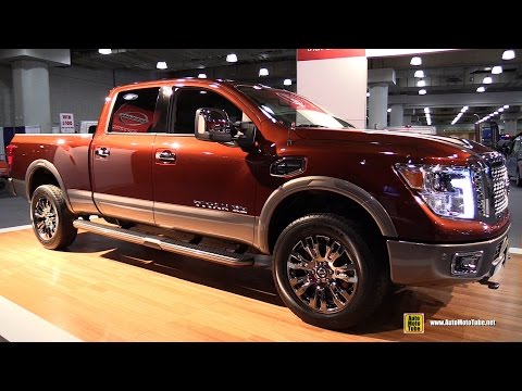 بالفيديو سيارة البيك أب 2016 nissan titan