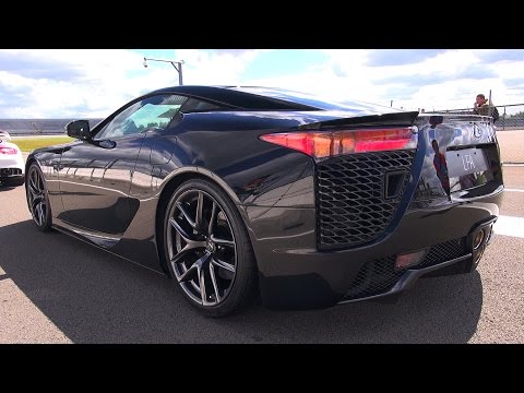 تعرف على السيارة المميزة lexus lfa