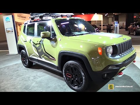 شاهد السيارة القوية jeep renegade mopar