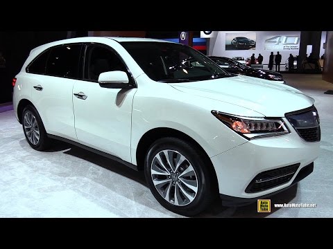 السيارة رباعية الدفع 2016 acura mdx