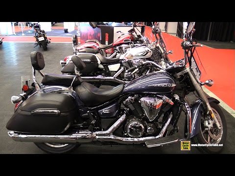 شاهد الدراجة النارية القوية 2015 yamaha vstar