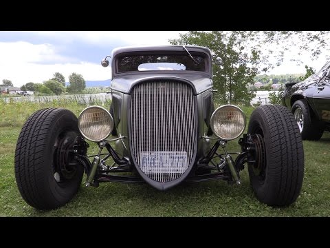 شاهد السيارة الكلاسيكية الأنيقة 1934 ford hot rod