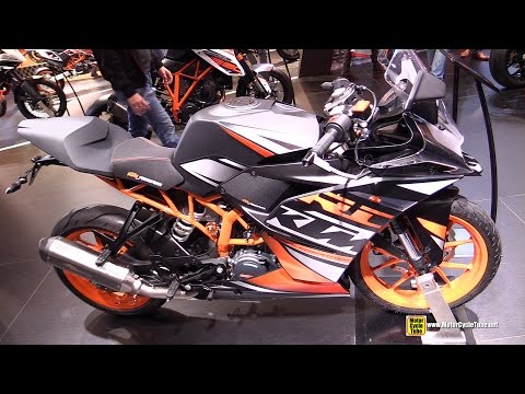 شاهد الدراجة النارية السريعة والقوية ktm rc 200