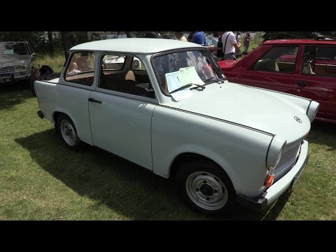 شاهد سيارة الثمانينات 1986 trabant 601 s