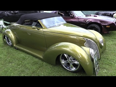 شاهد السيارة العتيقة 1937 ford roadster street rod