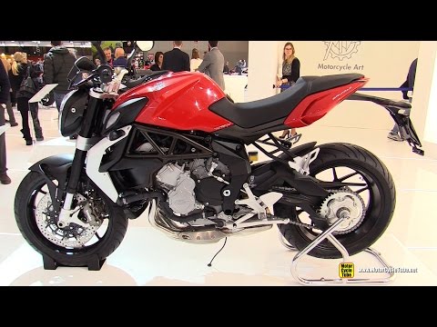 شاهد الدراجة النارية المميزة mv agusta brutale 675