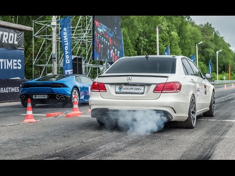 شاهد مرسيدس e63 amg تستعرض عضلاتها