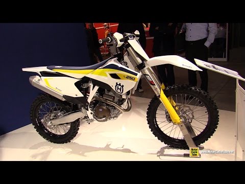 شاهد الدراجة النارية الرياضية husqvarna fc 250