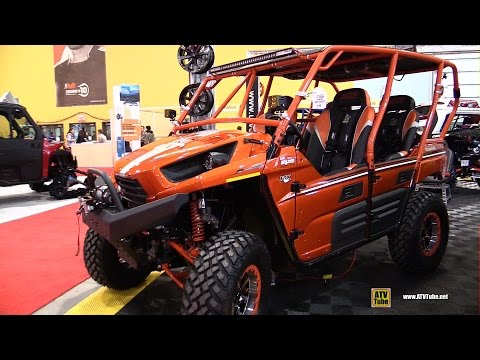 شاهد السيارة الأمثل في الطرق الوعرة kawasaki teryx 4 800