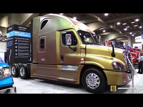 تعرف على الشاحنة العملاقة freightliner cascadia evolution