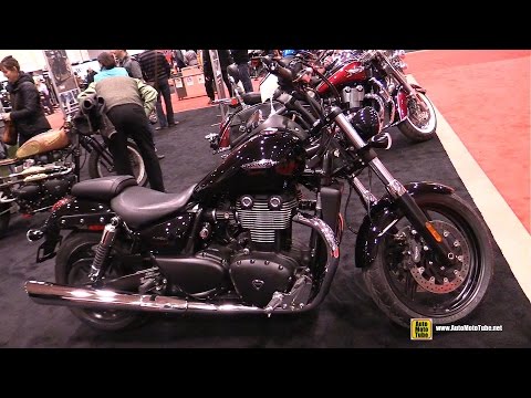 شاهد التصميم المميز للدراجة النارية triumph thunderbird storm