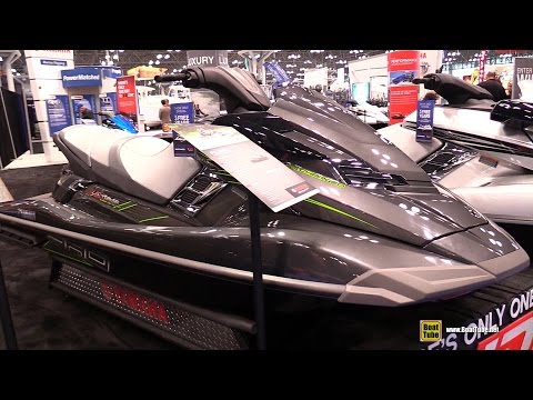 شاهد الدراجة المائية المميزة yamaha waverunner fx