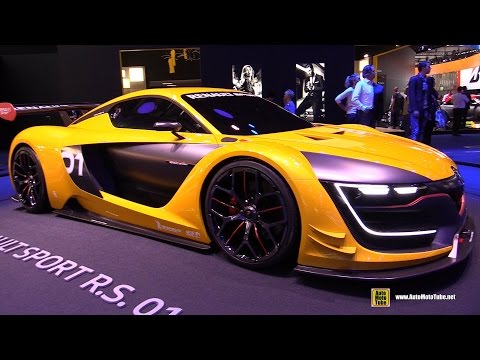 شاهد السيارة الخلابة 2016 renault sport rs01