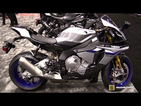 بالفيديو تصميم الدراجة النارية الرياضية 2016 yamaha r1m