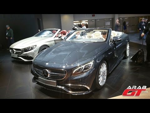 الكشف عن مرسيدس s65 amg كشف 2016  في معرض ديترويت 2016